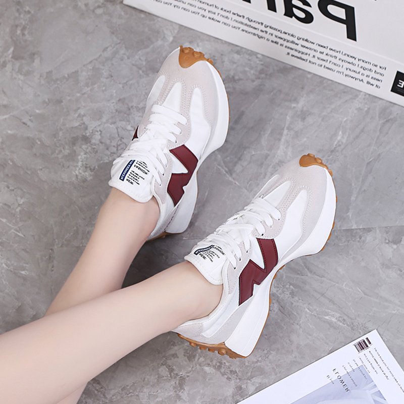 Waffle Agam Shoegirls 2024 new, young, sprung and autumn old man's shoes are so hot and leisurey