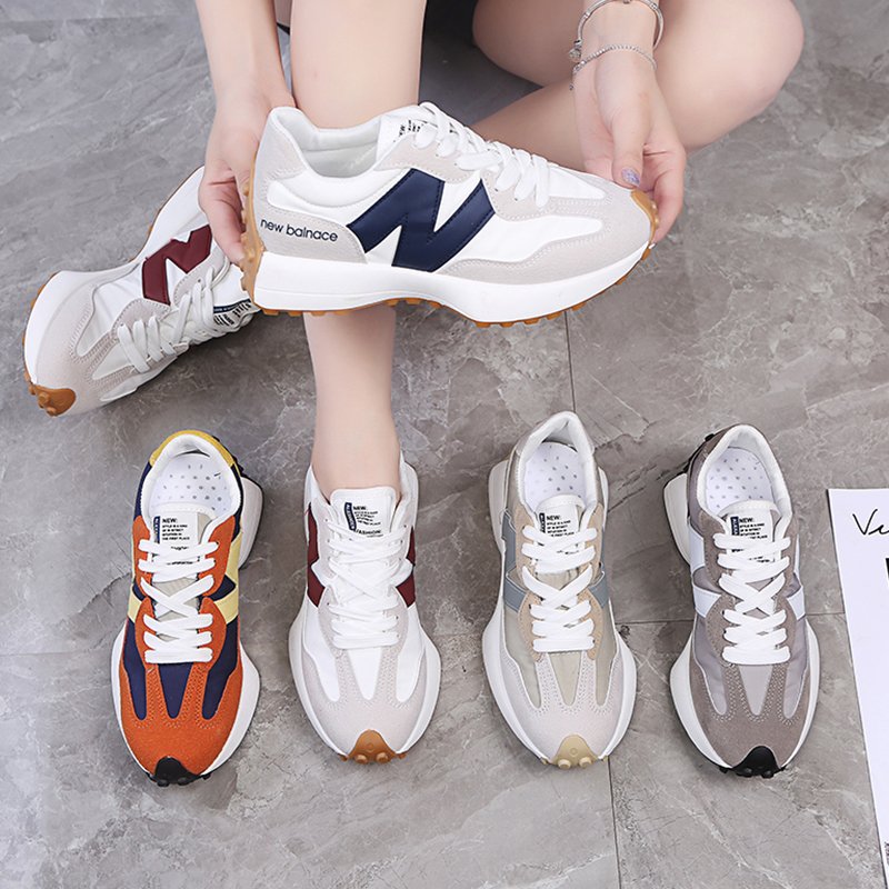 Waffle Agam Shoegirls 2024 new, young, sprung and autumn old man's shoes are so hot and leisurey
