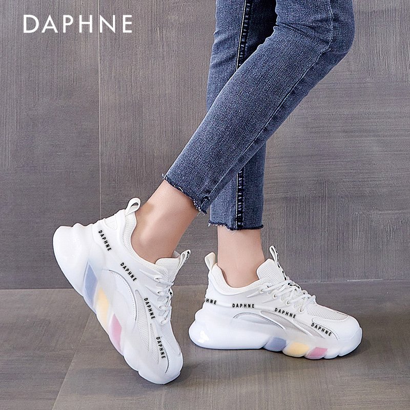 Daphne's old man's shoes and girls' 2024 new Autumn Pops and Boots