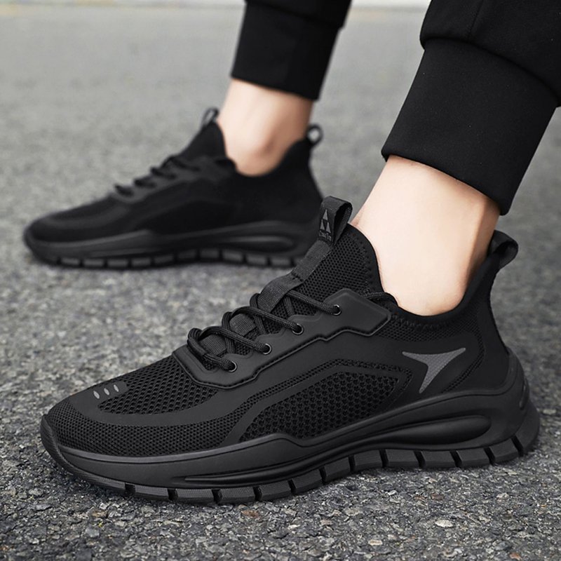 Men's shoes for the summer run-off, and men's shoes for the swirl, black-tweeted work shoes