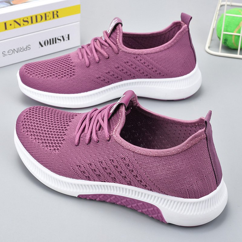 Spring and Autumn New Old Peking Shoes Solo Shoes Slippered Mother Shoes Lightly Slippered Ms. Sports Shoes