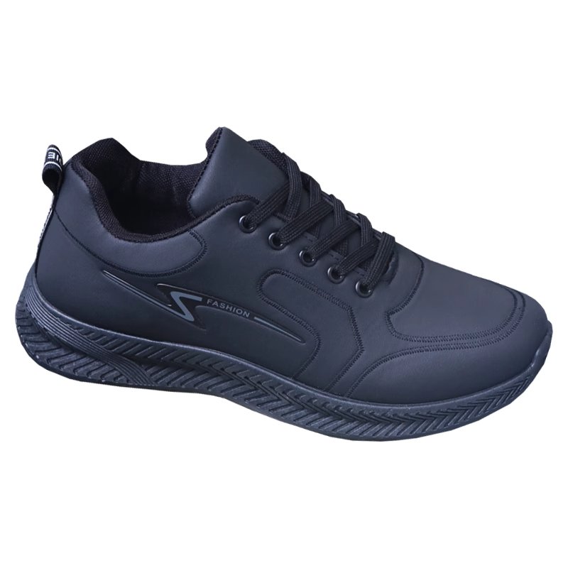 Autumn and winter's men's waterproof shoes, black men's leisure and sports shoes, skating shoes, sandals