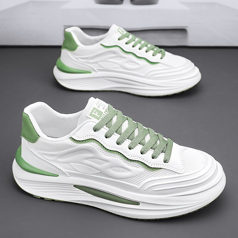 The summer-shoe-shoe 2024 new student sports time has raised the white-net-based old man's hips