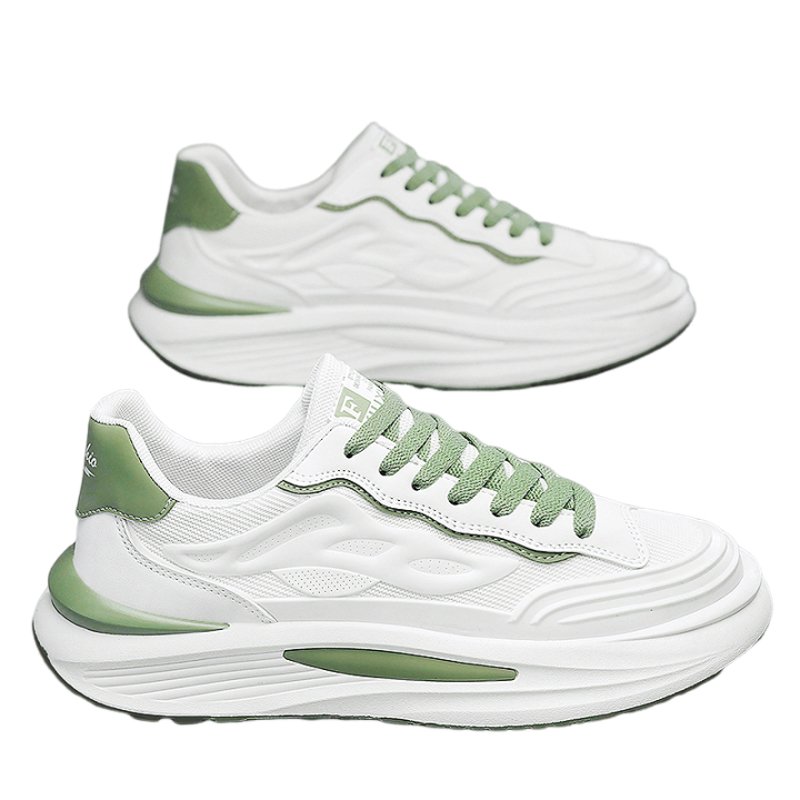 The summer-shoe-shoe 2024 new student sports time has raised the white-net-based old man's hips