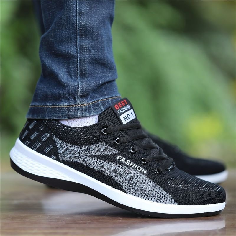 Old Peking Bootsman's Summer Recreational Motion Shoes Man's Shoes 100 copies of Korean-based web-proof sports shoes