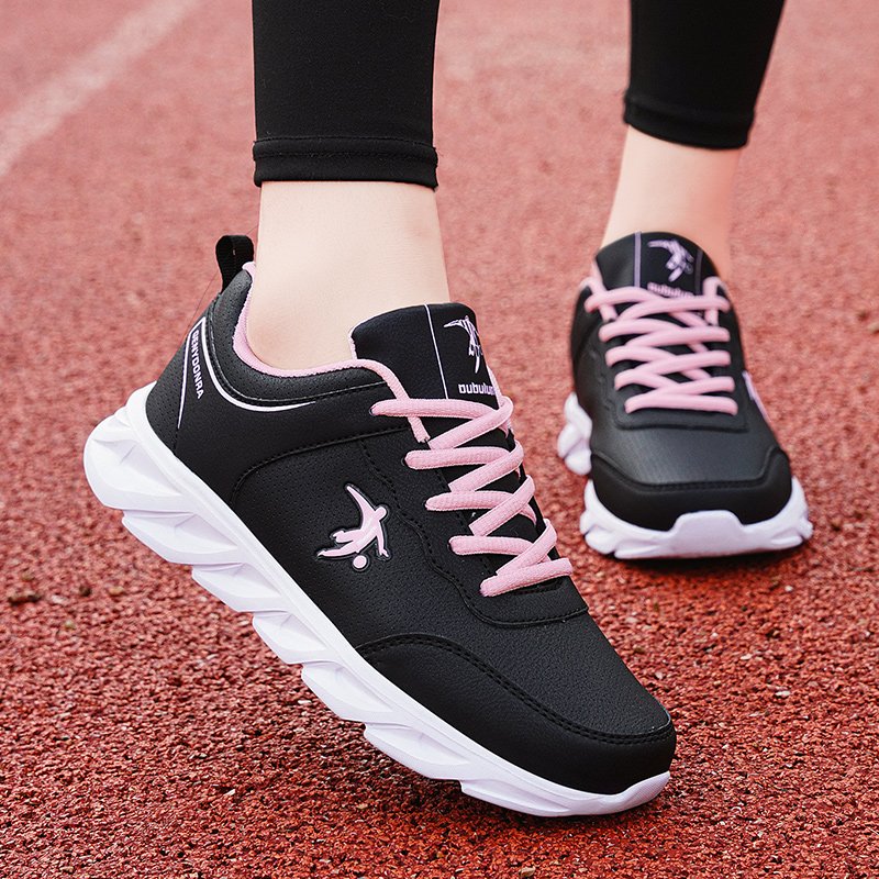 Quick-seated Johnny Danley girls' spring and autumn shoes, waterproof sports shoes, soft-slided sneakers
