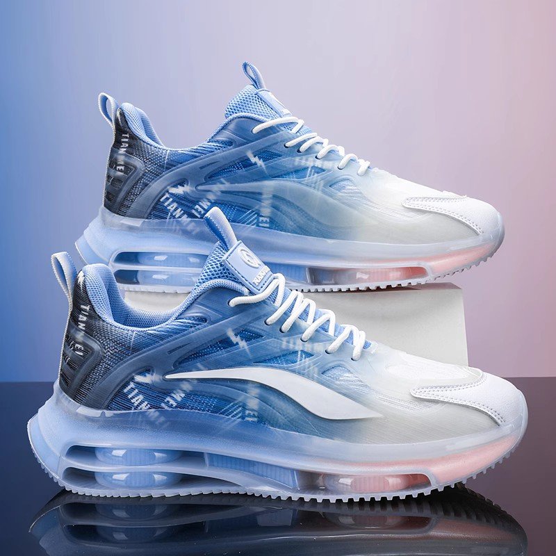 The summer-shoe-shoe-ventilating-shoe-shoe-shoe-shoe-skinned-net-stealing gas pads added to the high-sliding-pretty-pattern dad-shoes