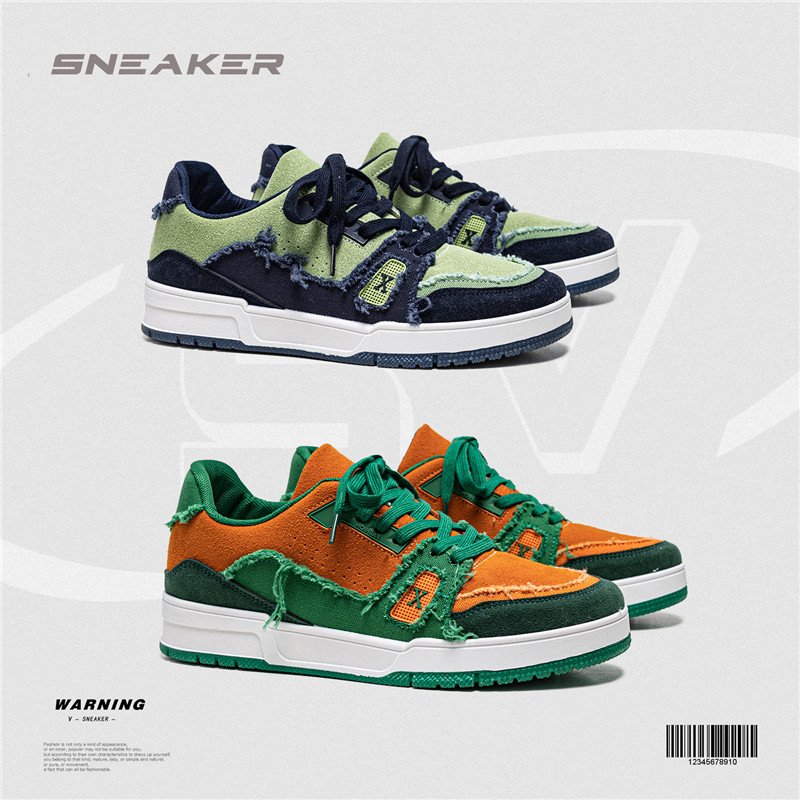 The small crowd designed the original sauerkraut man's summer tarpaulin shoes to breathe through the sports and leisure shoes