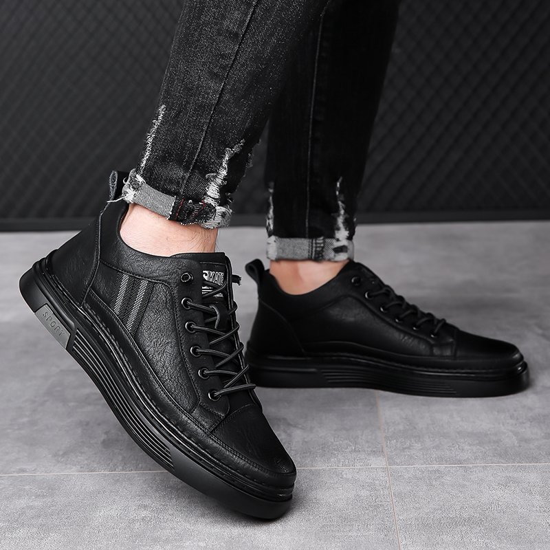 Woodpecker man's shoes, 2024 spring, new leather-skinned, fragrance-skin-skin man's shoes