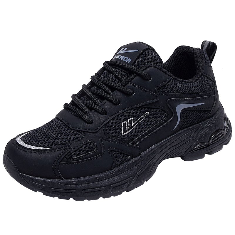 Backward old man's shoe girl's new 2024 light-heavy black sneaker girl's shoe back in the mountain running shoes