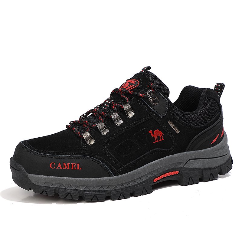Fault-coded Autumn camel man's shoes are slid-resistant to grind out-of-the-house hiking shoes
