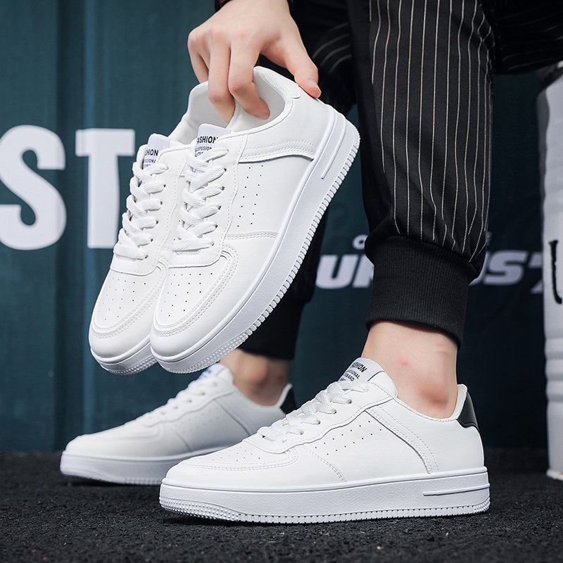 Little white-shoe boy, fall-sweet youth, 2024 new white-spring-summer shoes