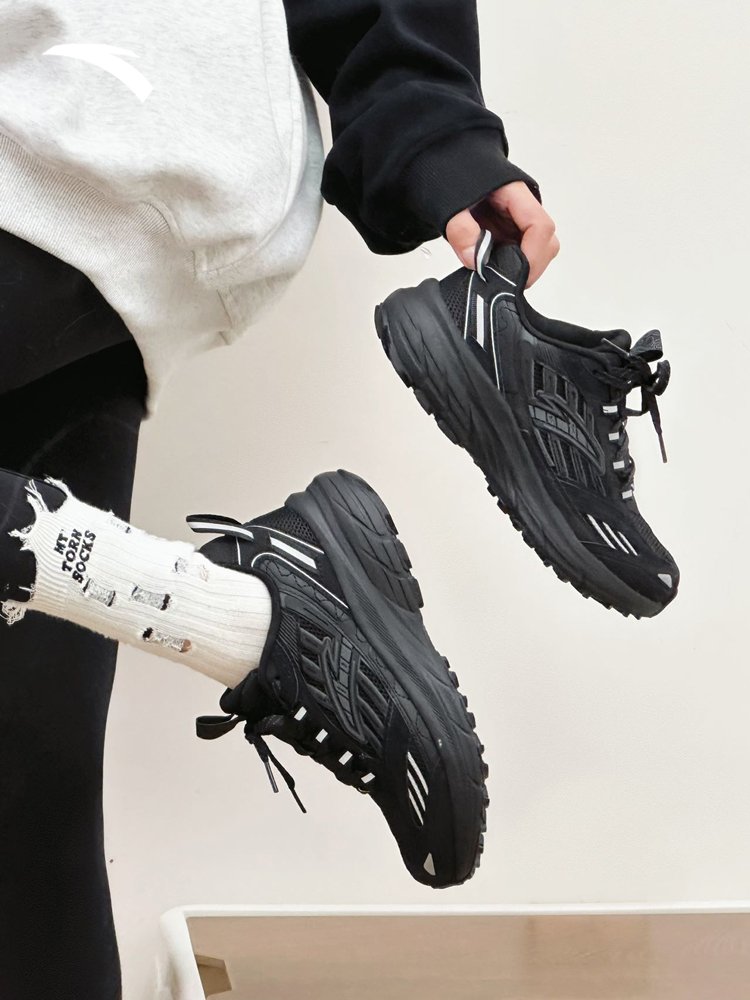 ANTEX 957 RETROSPECT SHOE GIRL AUTUMN NEONET FUSION OF TWILIGHT OLD MAN'S SHOES AND LEISURE SHOES