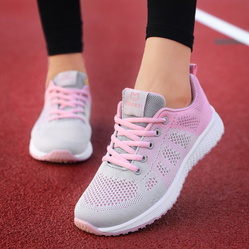 "Summer kick-back girls sneakers, light-go-go-go-go-go."
