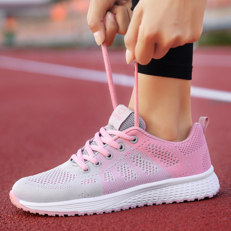 "Summer kick-back girls sneakers, light-go-go-go-go-go."