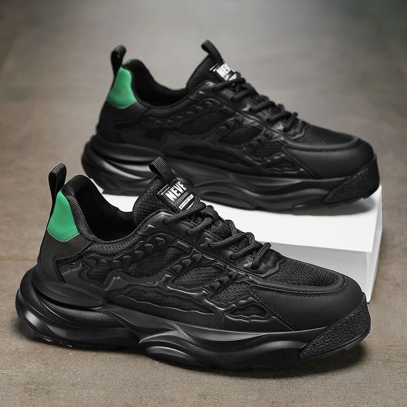 Men's shoes, 2024 new sports shoes, men's air-receiving little white shoes, men's shoes, old man's shoes