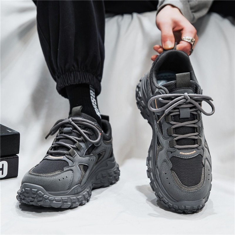 Spring and Autumn Men's Shoes and Recreation, Daddy's Twisty Shoes, working at work, and you can't wear a smooth tire