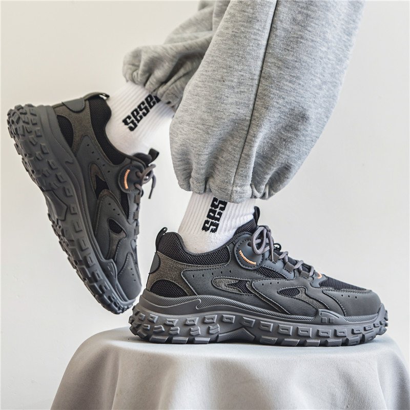 Spring and Autumn Men's Shoes and Recreation, Daddy's Twisty Shoes, working at work, and you can't wear a smooth tire