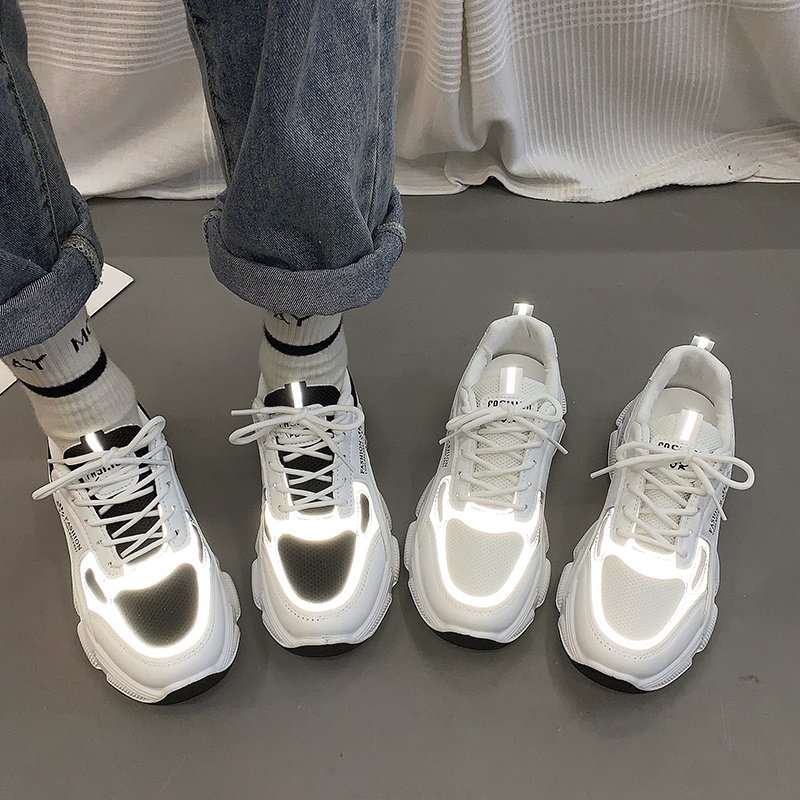 2023 Spring and Autumn Big Daddy's Shoes and Girl's Autumn and Winter's 2024 New Flying Street Recreational Shoes