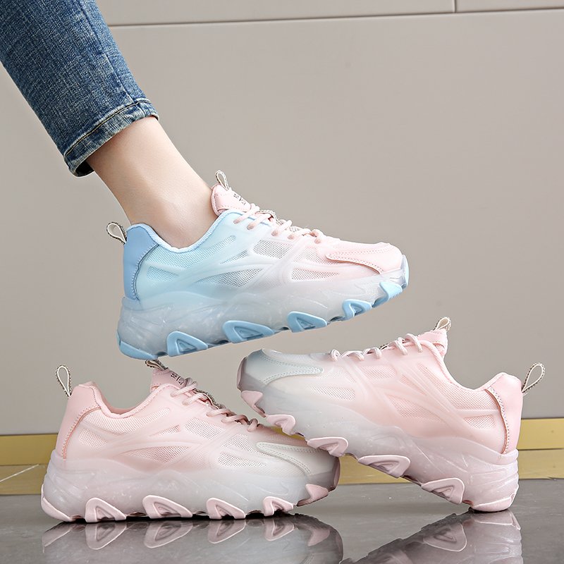 The new 2024 net-to-air-to-air-to-speech sports shoes for girls' high-shoe and sports exams