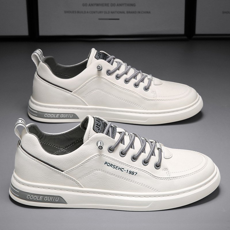 2024 new boys' shoes for the summer white boys' shoes
