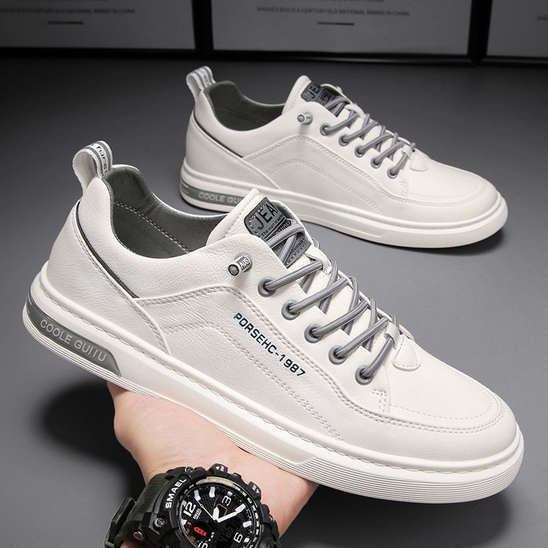 2024 new boys' shoes for the summer white boys' shoes