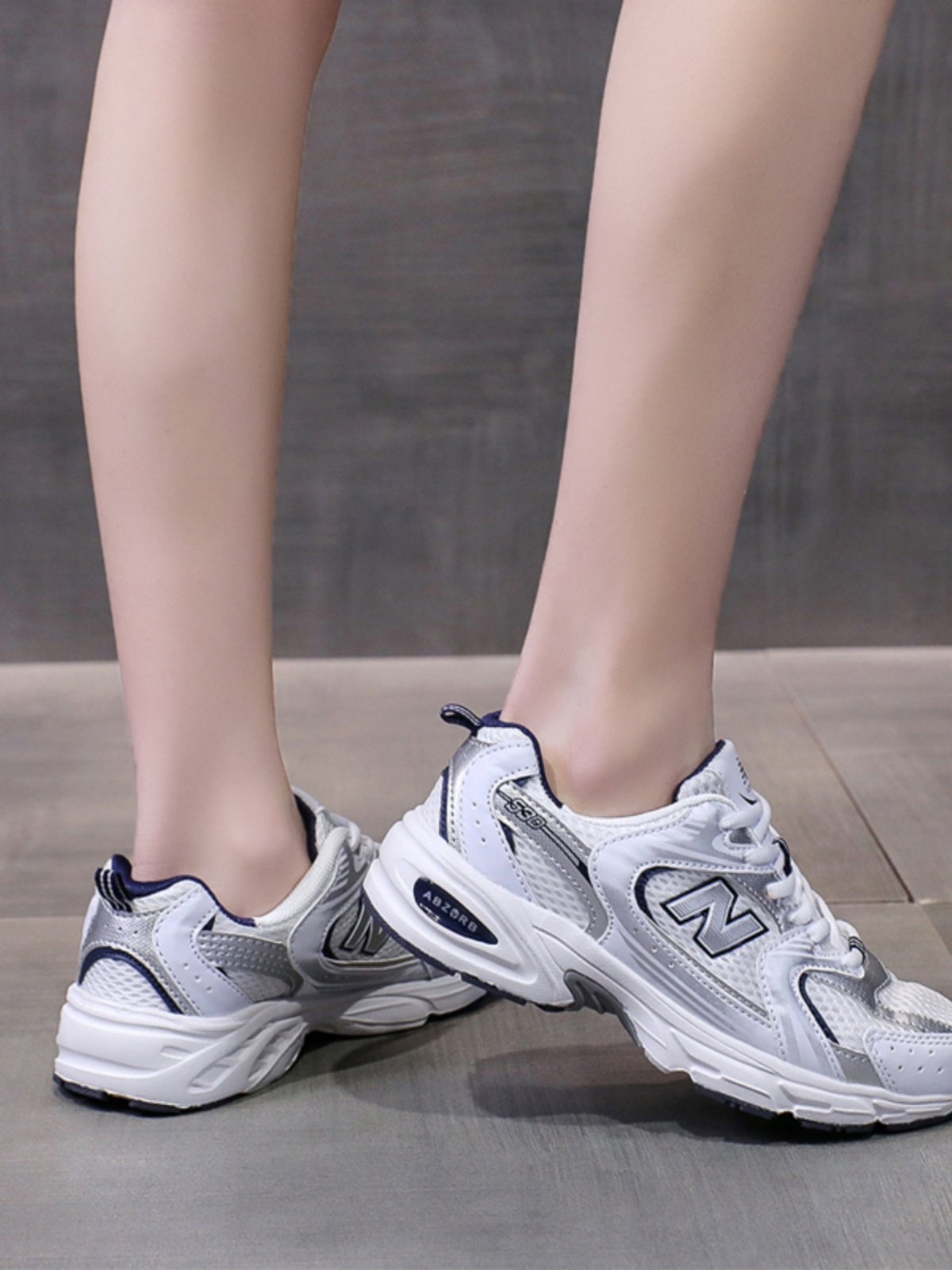 530 new braun shoegirls 2024 new light daddy shoes student recreational run n-shoes