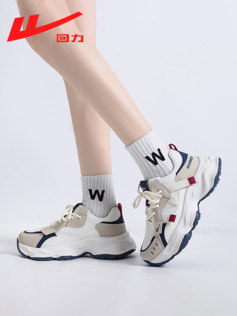 Back to Autumn Pop's Shoes and Girl's 2024 new chubby-damn street recreational sneakers