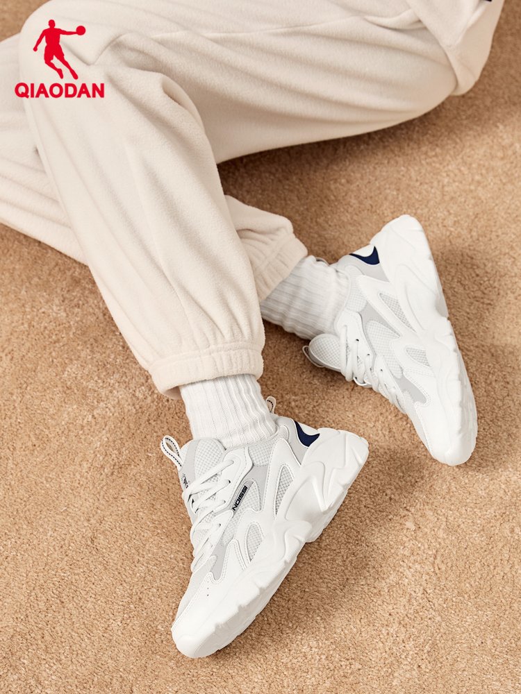 Jordan Leisure Shoes, 2024 Autumn Net, light-temperate Dad's shoes, white-up sports shoes