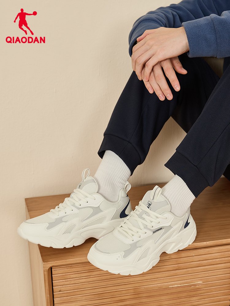 Jordan Leisure Shoes, 2024 Autumn Net, light-temperate Dad's shoes, white-up sports shoes