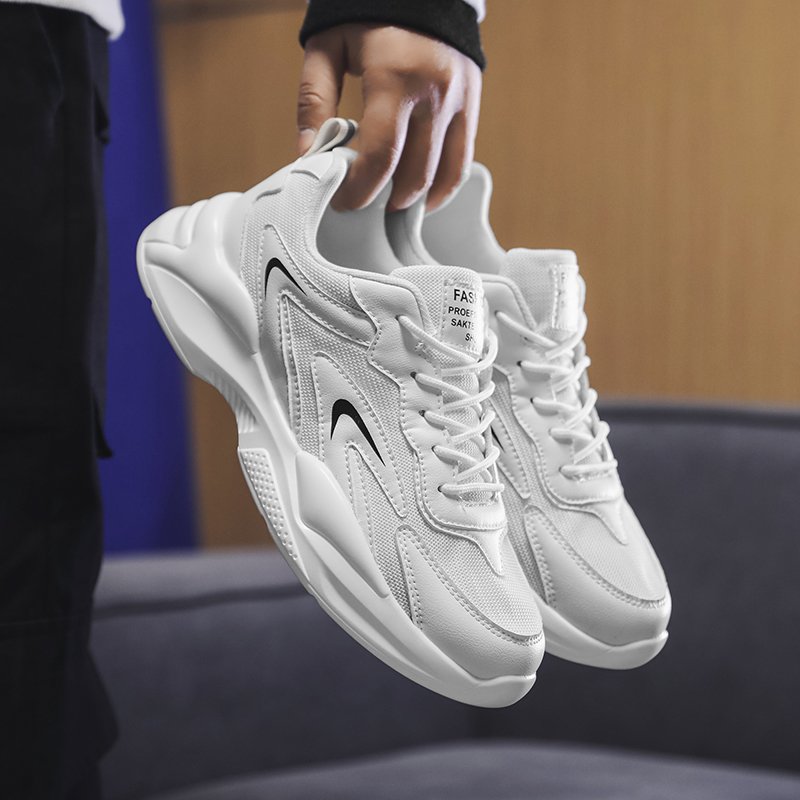 The new 2024 in the fall of a man's shoes is so much better than a man's white net