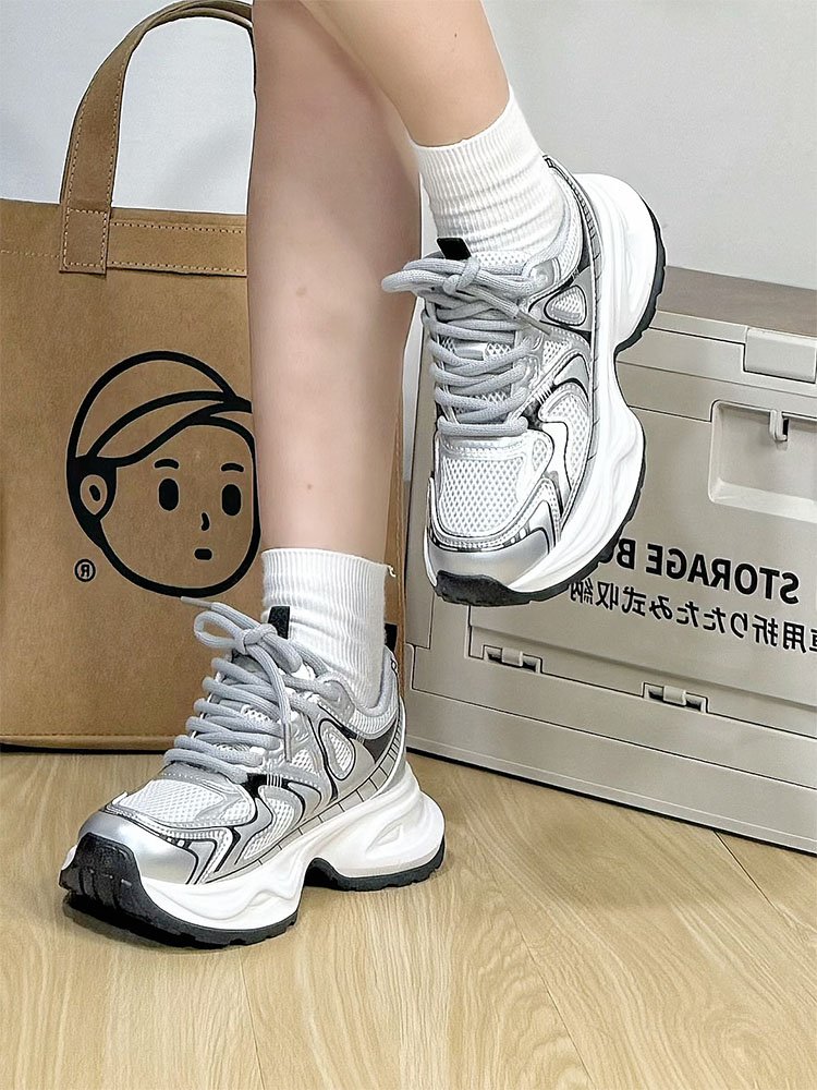 2024 new Autumn Lovers' silver-to-air and air-to-speech shoes for running