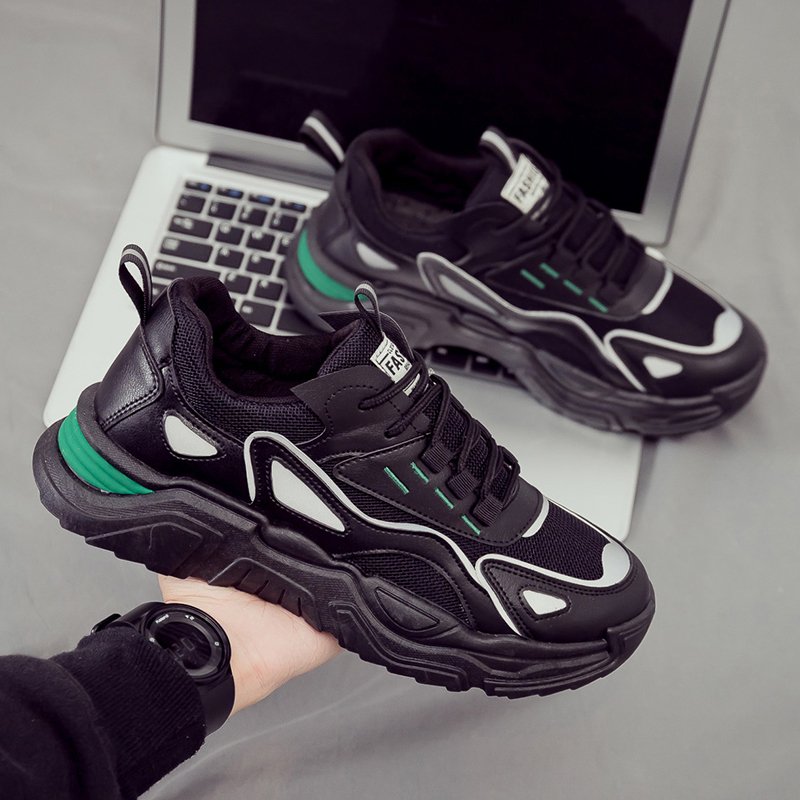 2024, new men's net-net shoes, slender shoes, and old man's hip-hop shoes