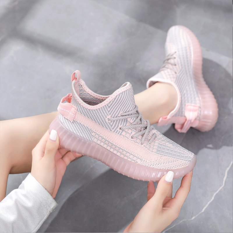 Coconut shoe girl, 2024 Spring light-deficit sneakers, air-receiving sneakers, walking on the net