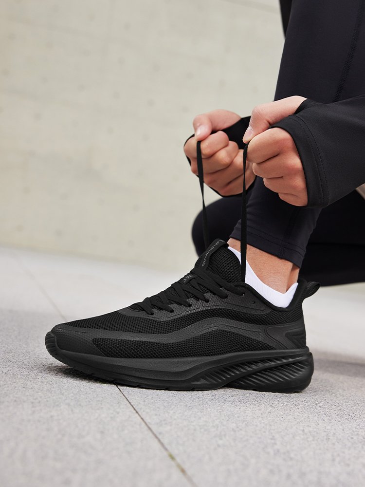 361 male sneakers, 2024 new autumn shoes, light-shoe-free, black running shoes