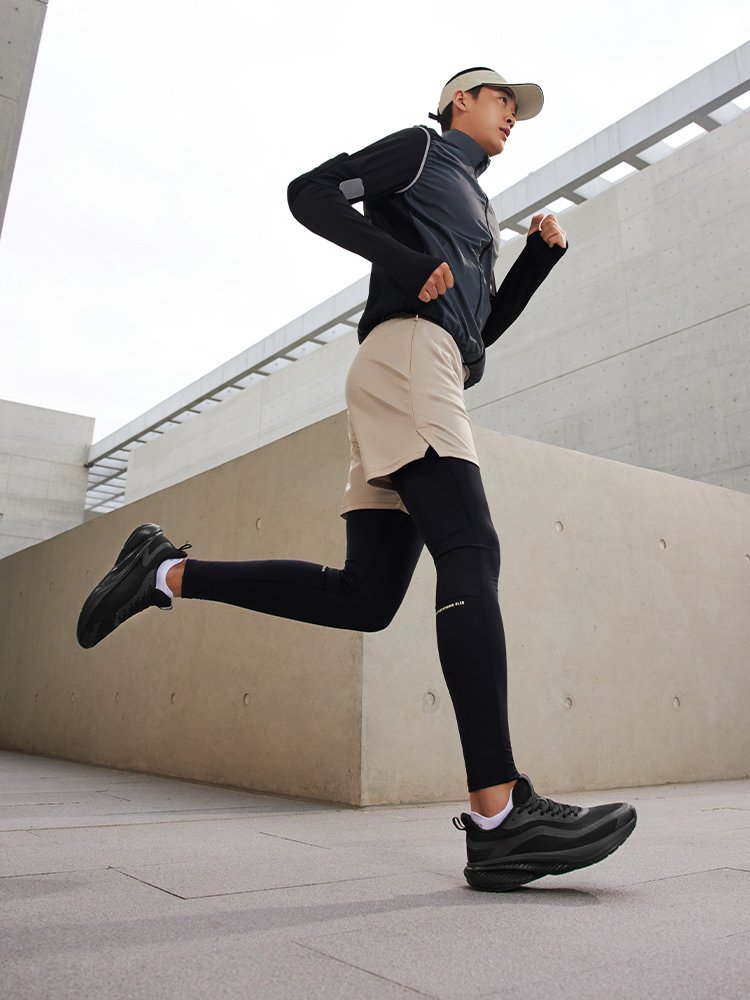 361 male sneakers, 2024 new autumn shoes, light-shoe-free, black running shoes