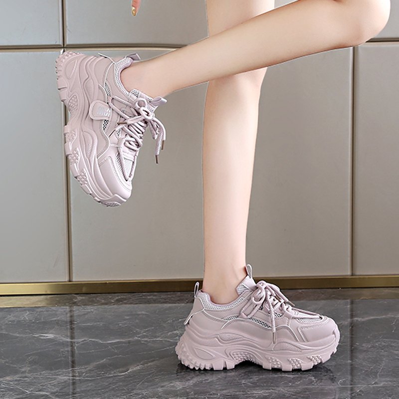 British Native Road soft old man's shoes and girls' shoes, 2024 spring and autumn fresh air-fresh sports