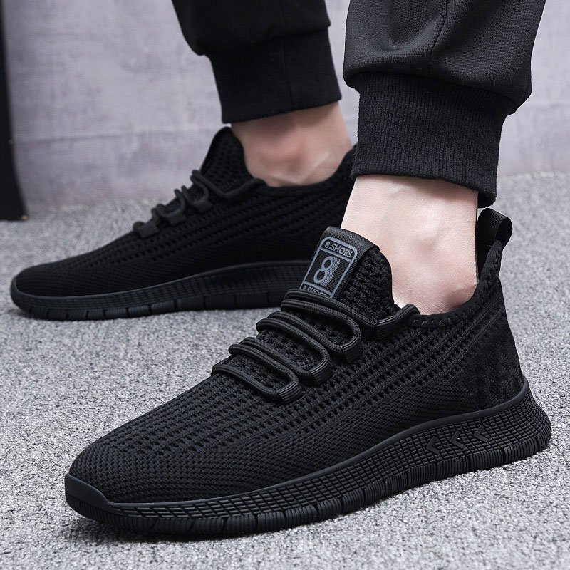 2024 Spring Autumn Neanderthal Shoes, New Tide Shoes, Korean Soft Shoes, Sports Shoes, Men in Gas