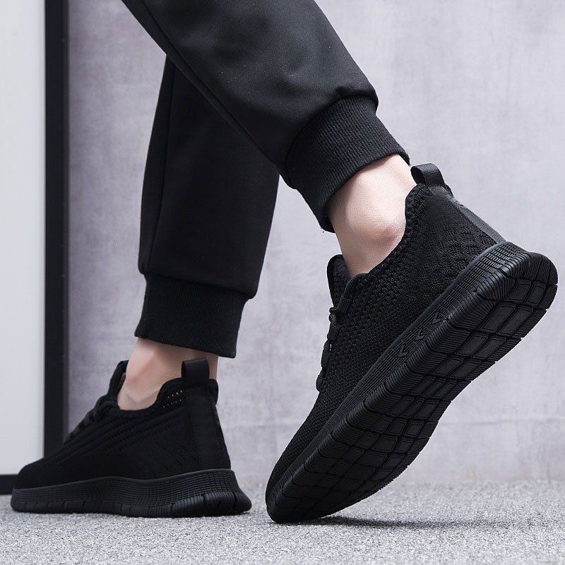 2024 Spring Autumn Neanderthal Shoes, New Tide Shoes, Korean Soft Shoes, Sports Shoes, Men in Gas