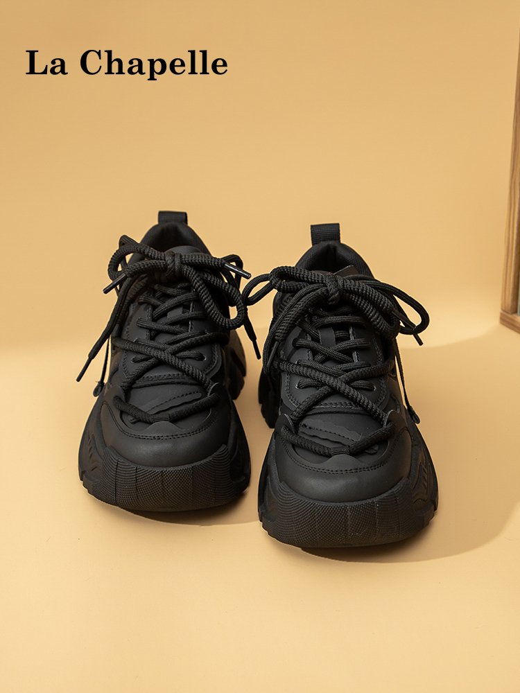 Rashebel's black old man's shoes, 2024 new twigs for the autumn winter