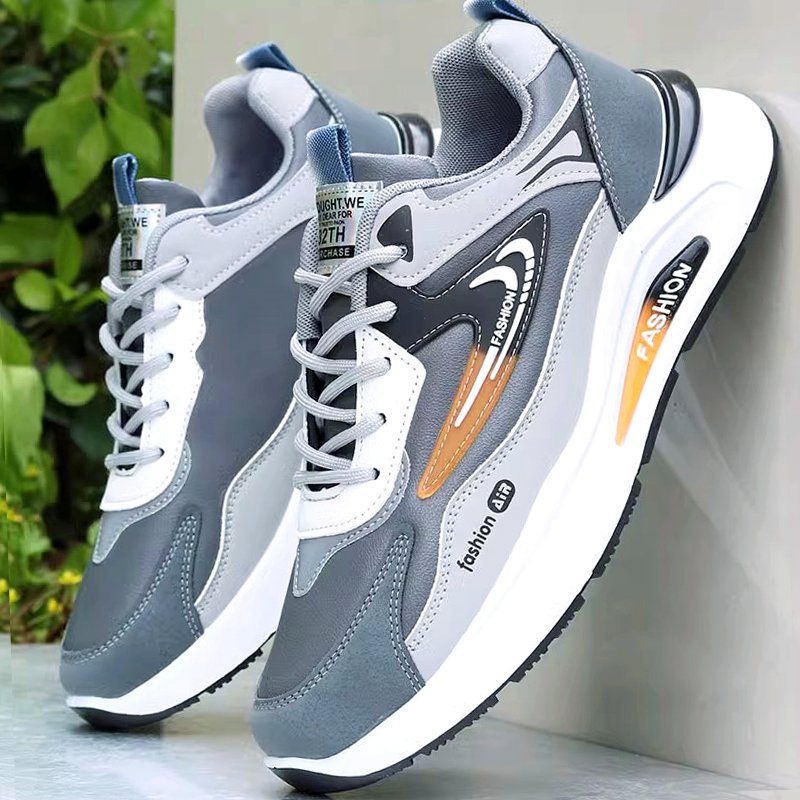 An Xenxian-coated, spring and autumn-skin-skin-skin-skin-skin man 2024 new skating-shoe-proof man-sitting shoes
