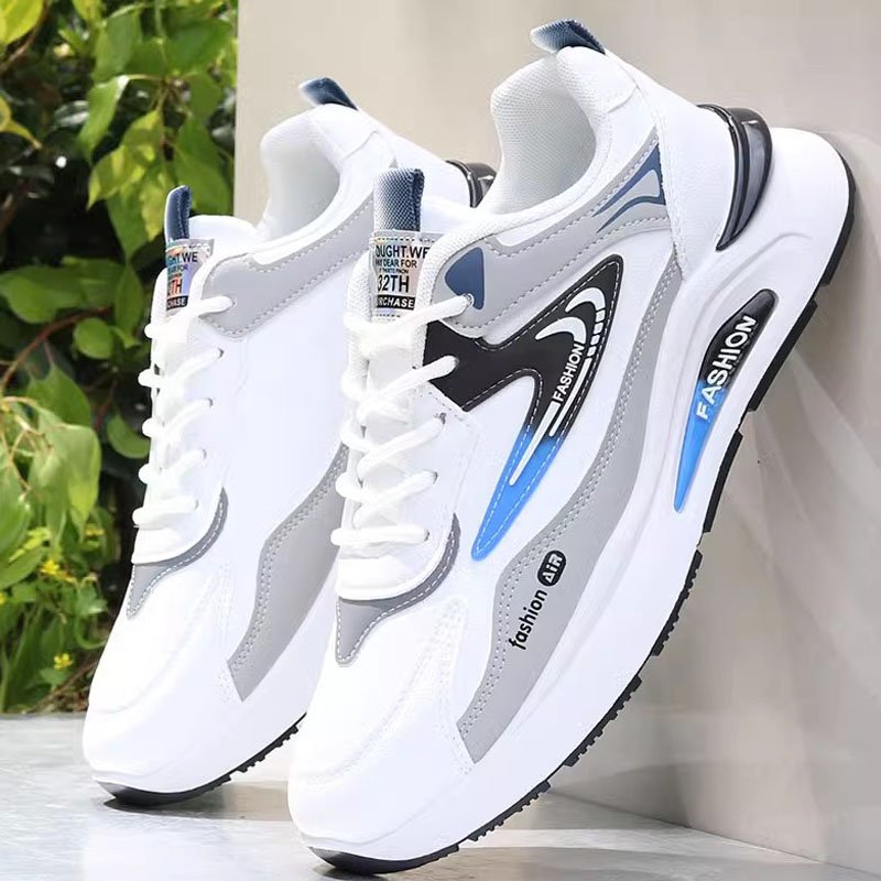 An Xenxian-coated, spring and autumn-skin-skin-skin-skin-skin man 2024 new skating-shoe-proof man-sitting shoes