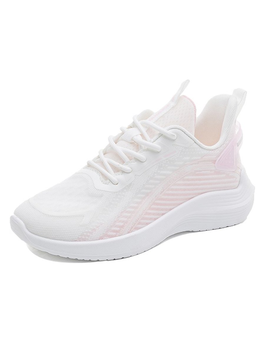 Autumn sneakers, 2024 light-soft, low-saturated, pink old man shoes