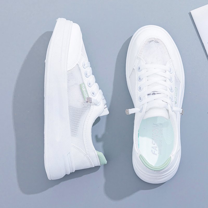 Little white shoe girl, 2024 new summer shorts, full of sweatnets, air-fruit shoes