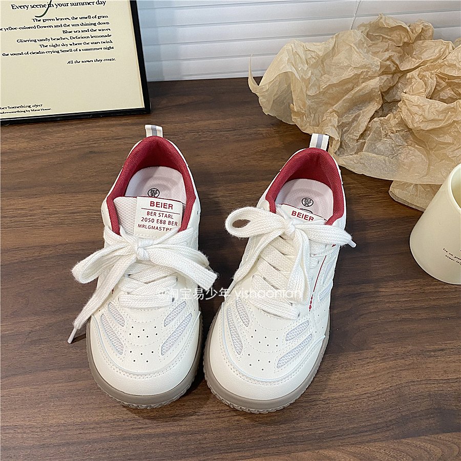 youngster, the korean student's internet-based white shoe girl, ins, 2024, has a new one