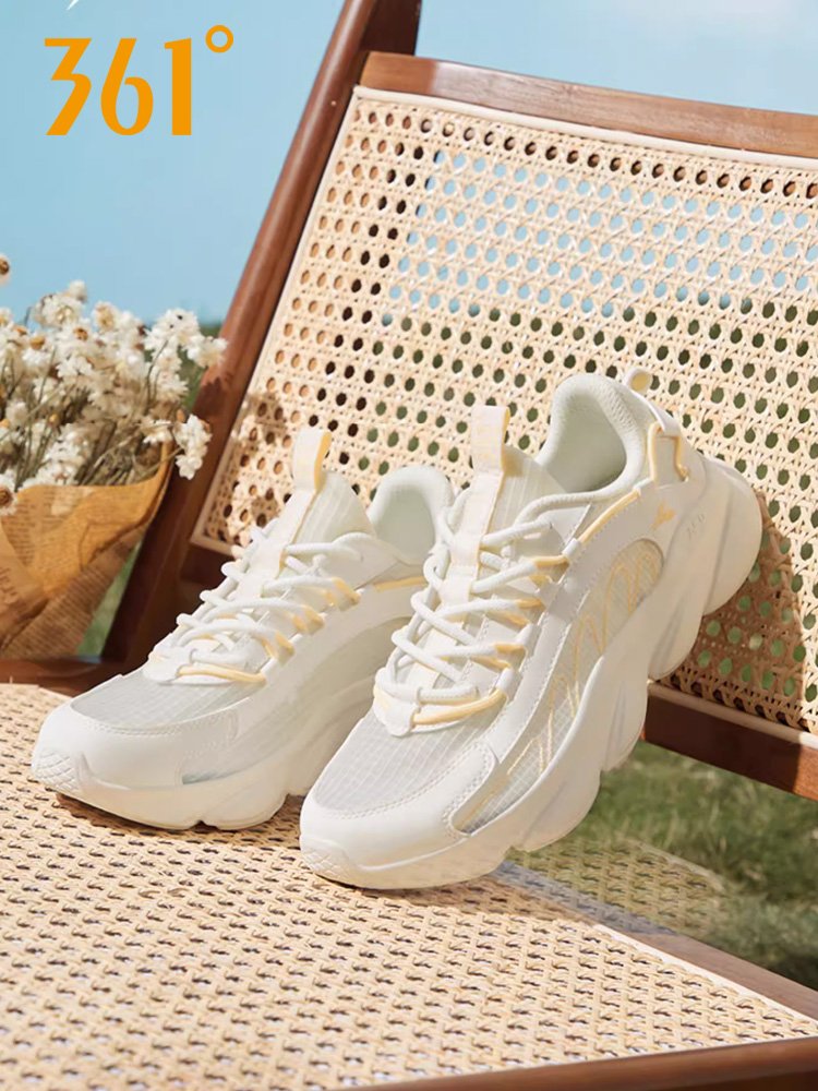 The 361 female sneakers, the new 2024 light-soft, soft-soft-net, spring and autumn-shoes