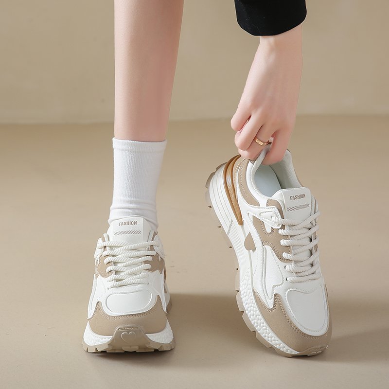 The 34-yard-skinned Pumpkin sneakers, the new student in Spring 2024, swerved running shoes