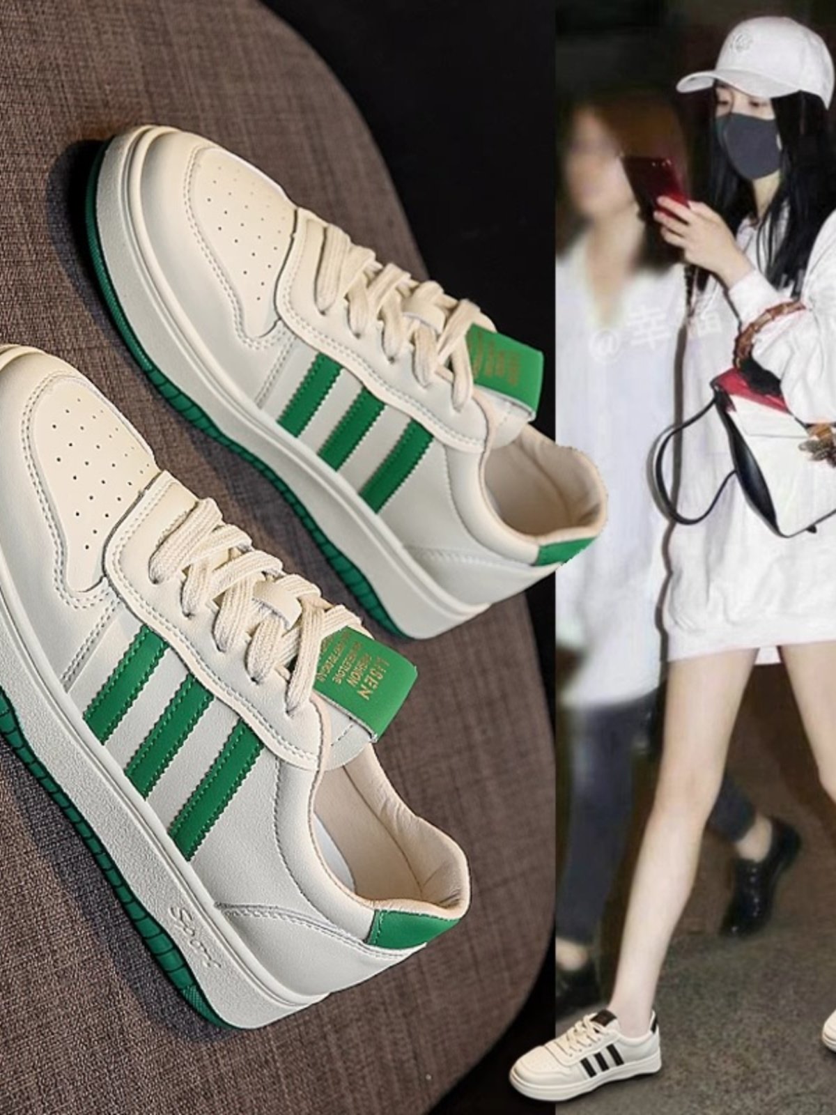 A new 2024 Autumn Winter Shoe Flow Net Sports and Girls' Shoes