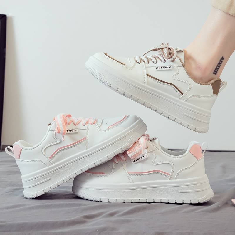 in the spring and autumn of 2024, the new white-shoe-shoe-skin-shoe-shoe-shoe-shoe red