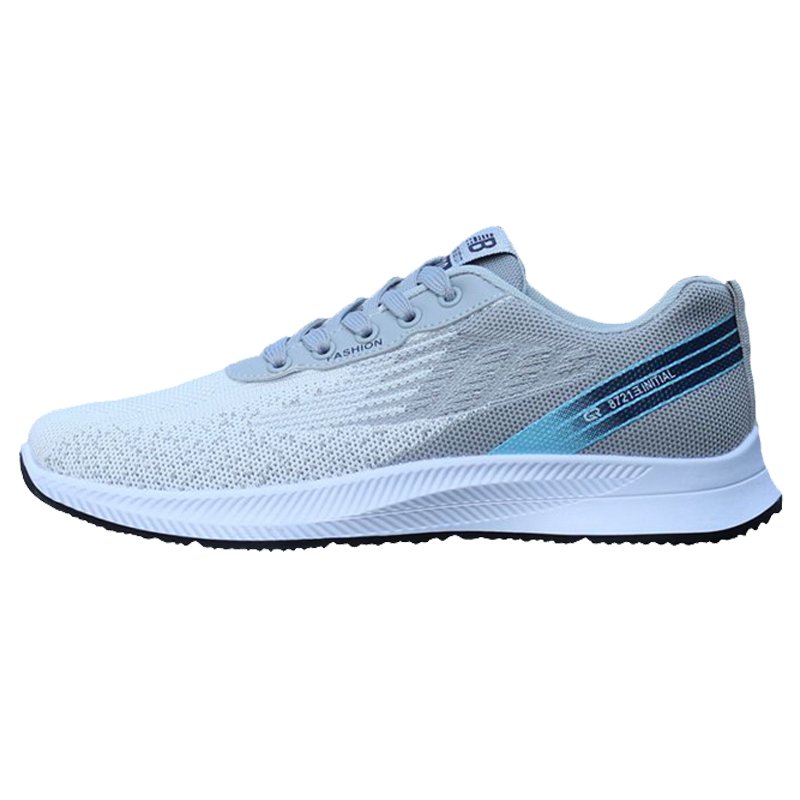 Sneak-proof men's shoes for the summer air-smoke men's leisure and sports shoes are light-slided men's shoes for running